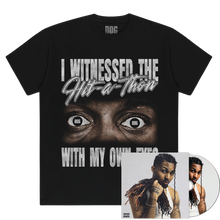 Load image into Gallery viewer, I WAS HERE TEE + CD
