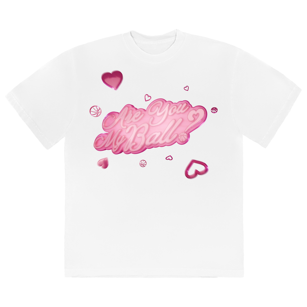 ARE YOU MY BALL? TEE (WHITE)